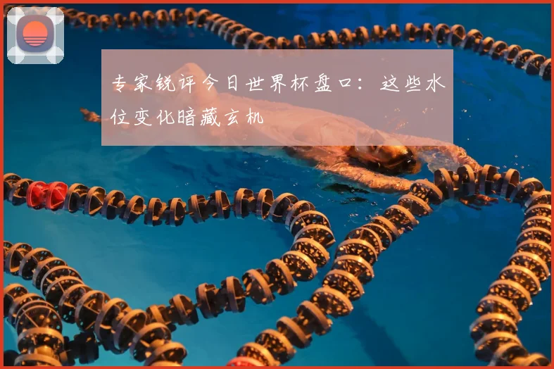 专家锐评今日世界杯盘口：这些水位变化暗藏玄机
