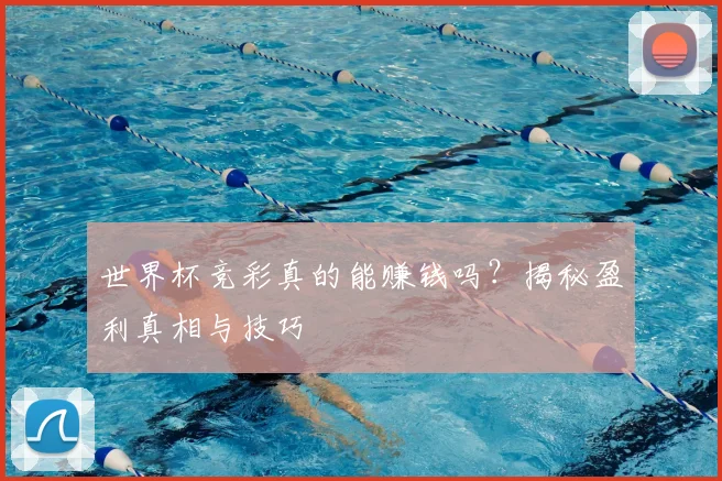世界杯竞彩真的能赚钱吗?揭秘盈利真相与技巧