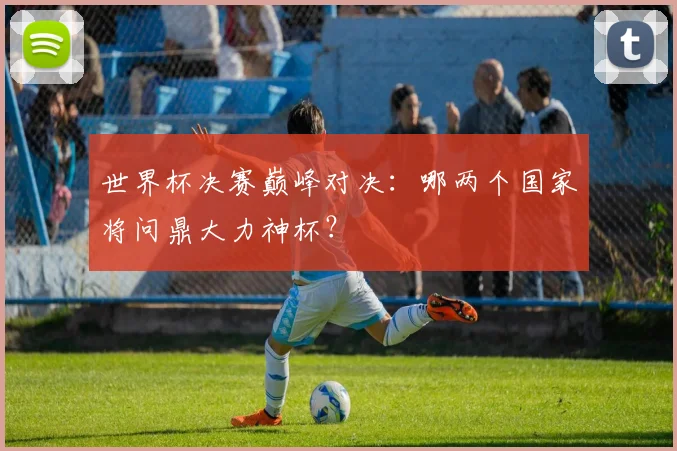 世界杯决赛巅峰对决：哪两个国家将问鼎大力神杯？